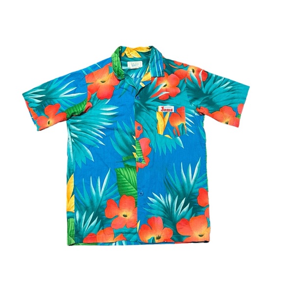 Jams World Other - Vintage Jams World RARE Surf Line Hawaiian Shirt Tropical Beach Vacation